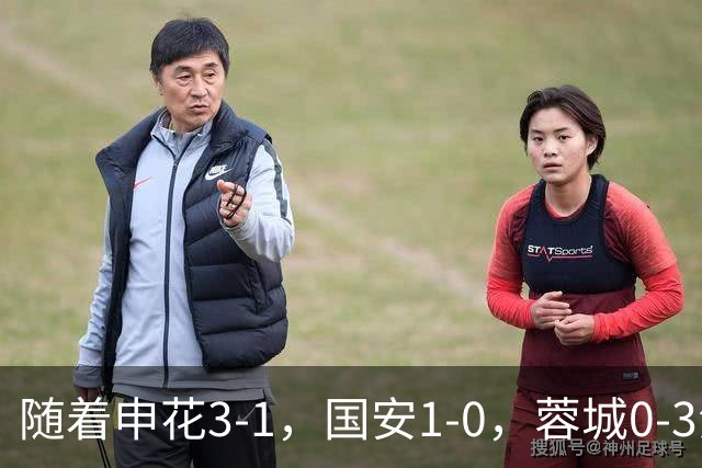 随着申花3-1，国安1-0，蓉城0-3海港，积分榜更新：争冠保级生变